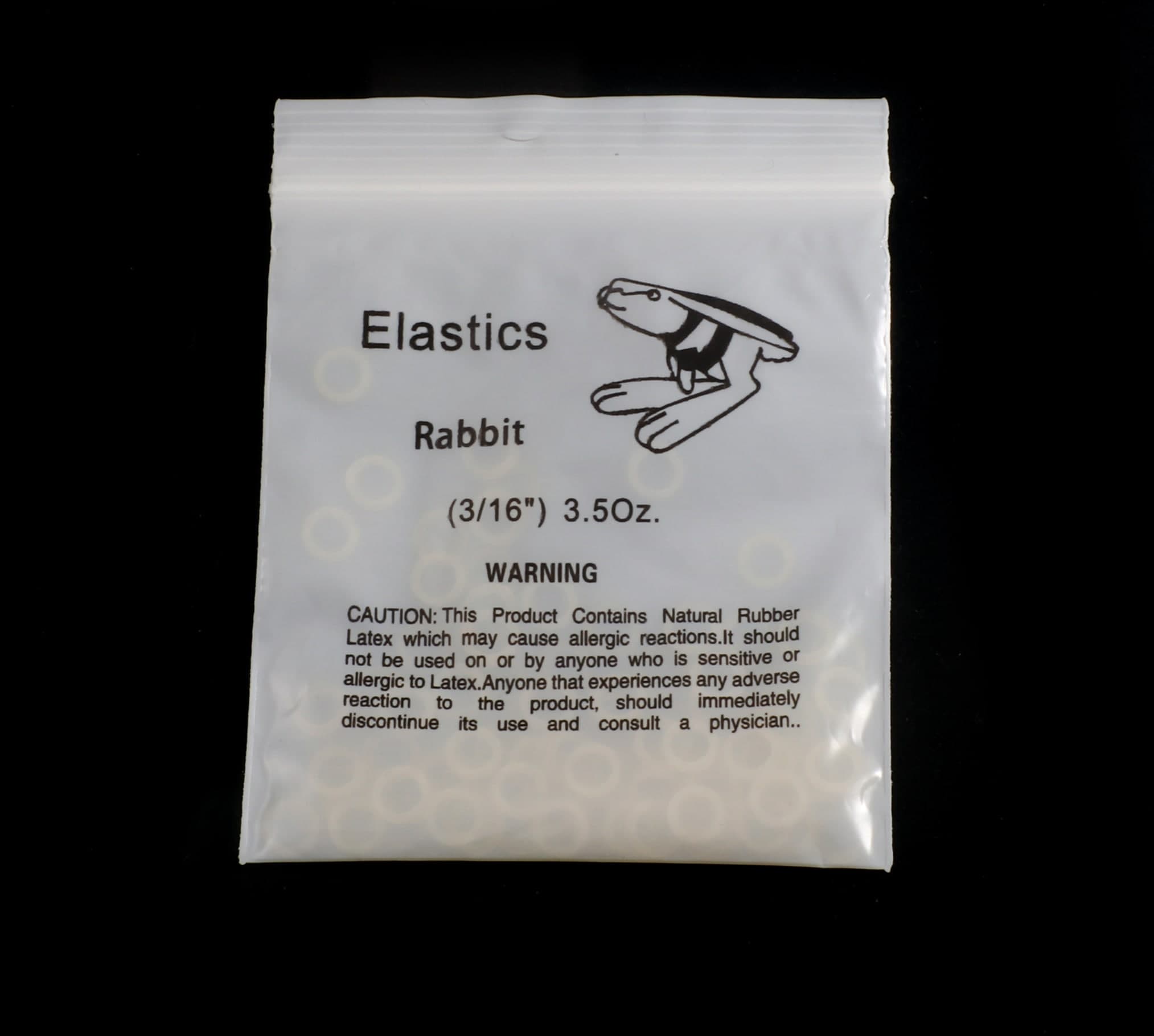 ELASTICOS INTRAORALES 3/16 (3.5 OZ) SOBRE CON 100 PIEZAS
