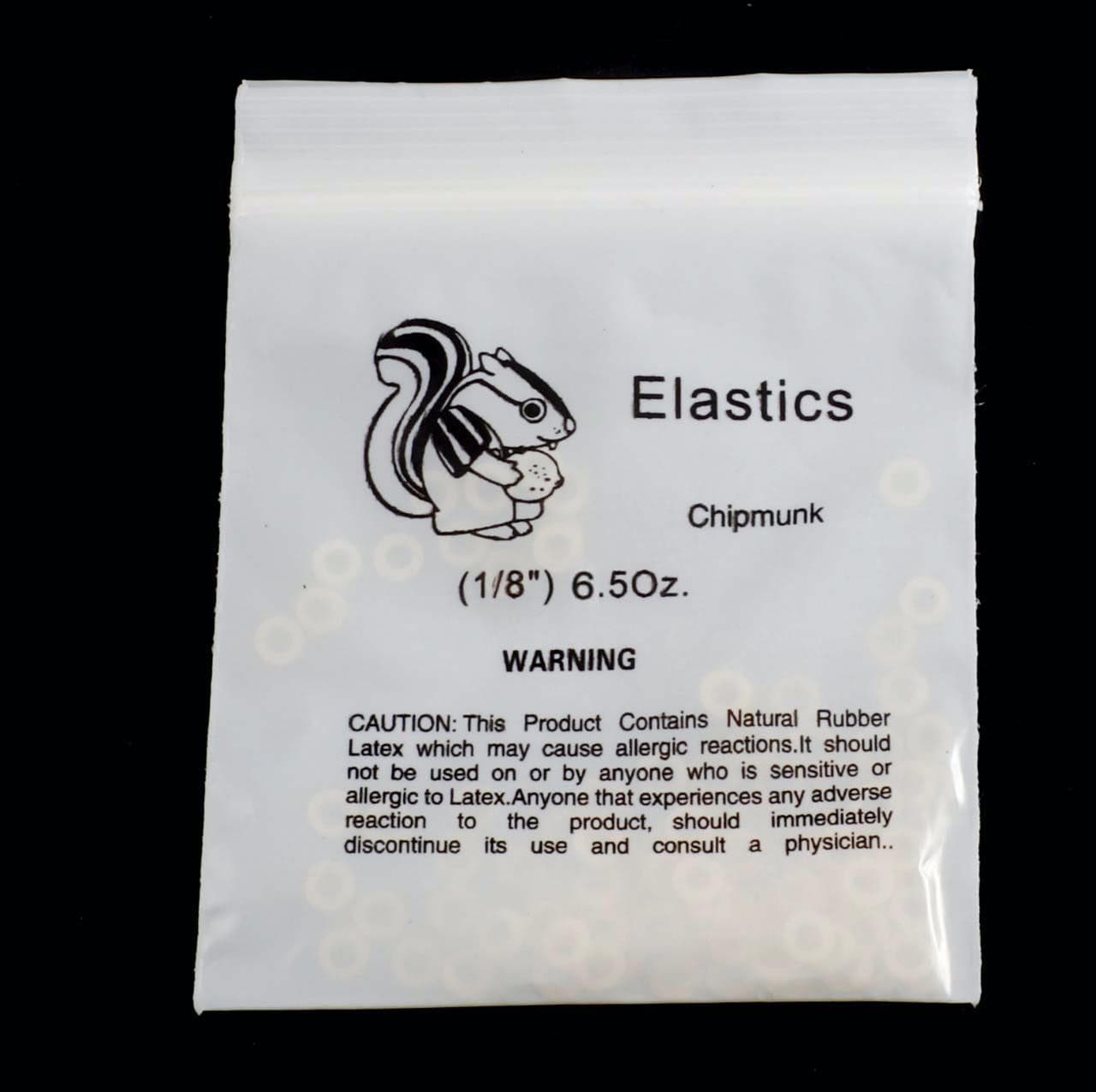 ELASTICOS INTRAORALES 1/8 (6.5 OZ) SOBRE CON 100 PIEZAS